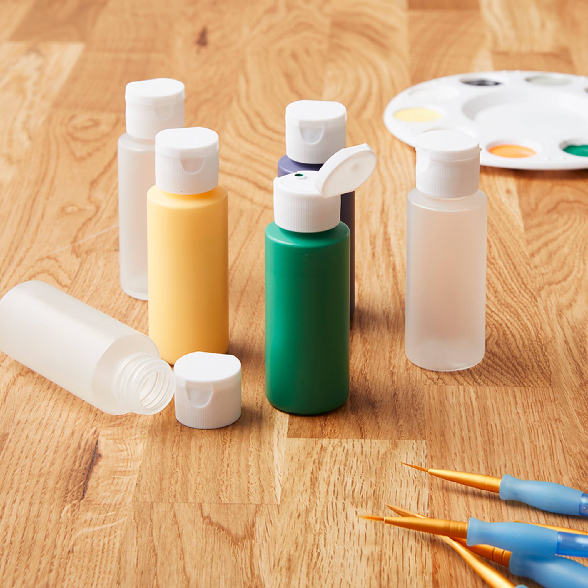 Flip Top Bottles, 6ct. by Craft Smart®